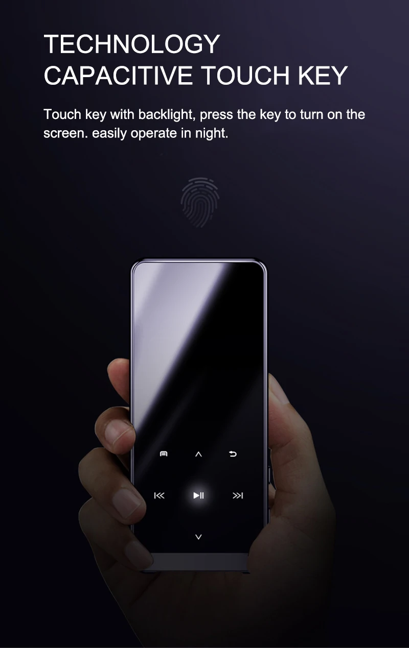 Savetek без потерь HiFi MP3 плеер 8 Гб 16 Гб Mp3 спортивные плееры музыкальный плеер аудио плеер сенсорный ключ с fm-радио диктофон