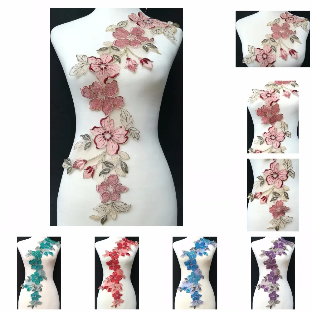 Новый 5 видов цветов (розовый/темно-бордовый темно-синий красный) большой цветок