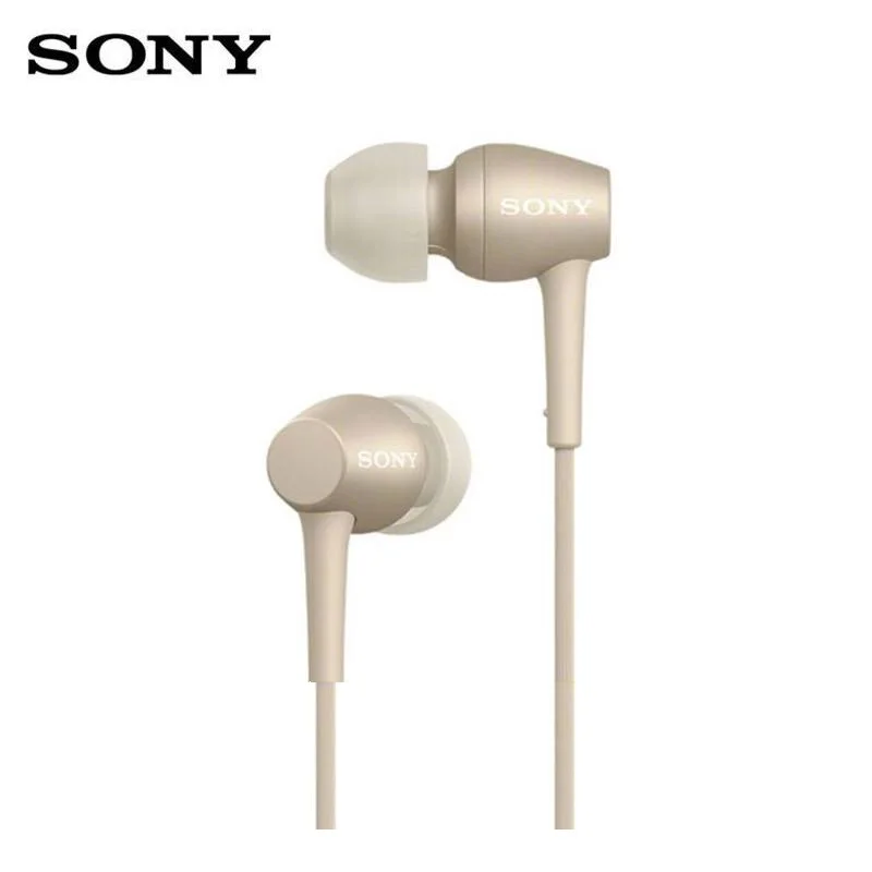 Наушники SONY IER-H500A 3,5 мм, наушники, стерео музыкальные наушники, гарнитура для смартфона, гарнитура с микрофоном для Xperia Z 1 2 3 10P XZ S
