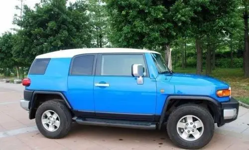 Хорошее качество боковой порог отделка Nerf бар Защита для Toyota FJ Cruiser 2007-2016 |