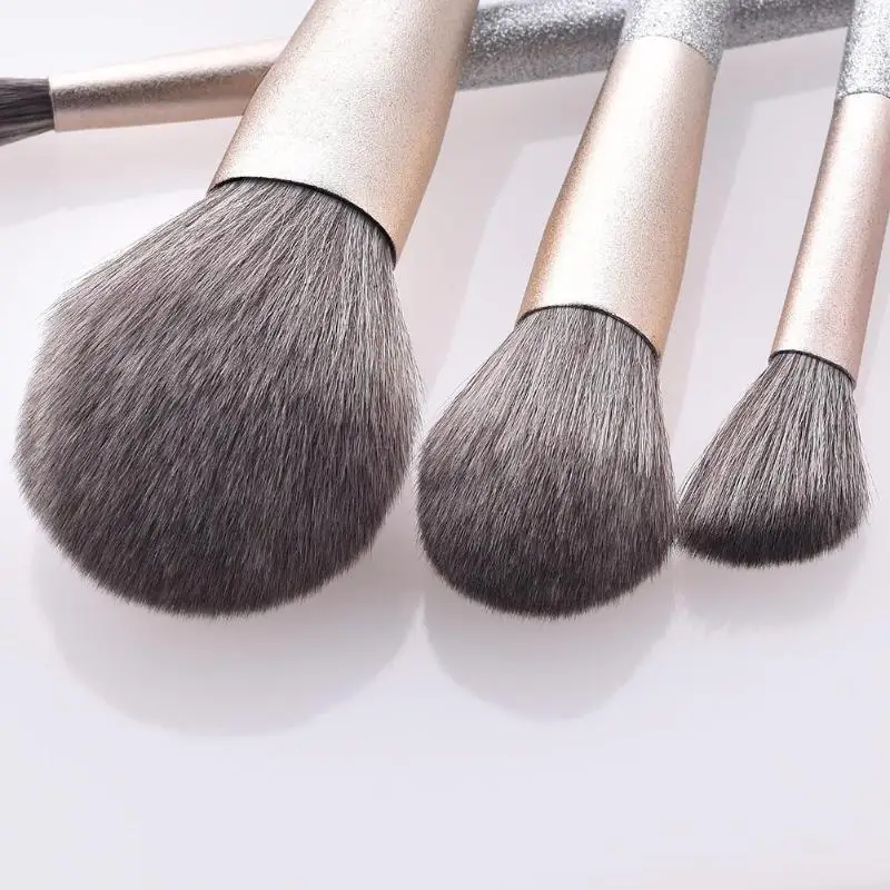 7pcs/10pcs Pro Makeup Brushes Set Portable For Foundation Powder Blush Eyeshadow Concealer Eye Make Up Brushes Cosmetics Beauty
