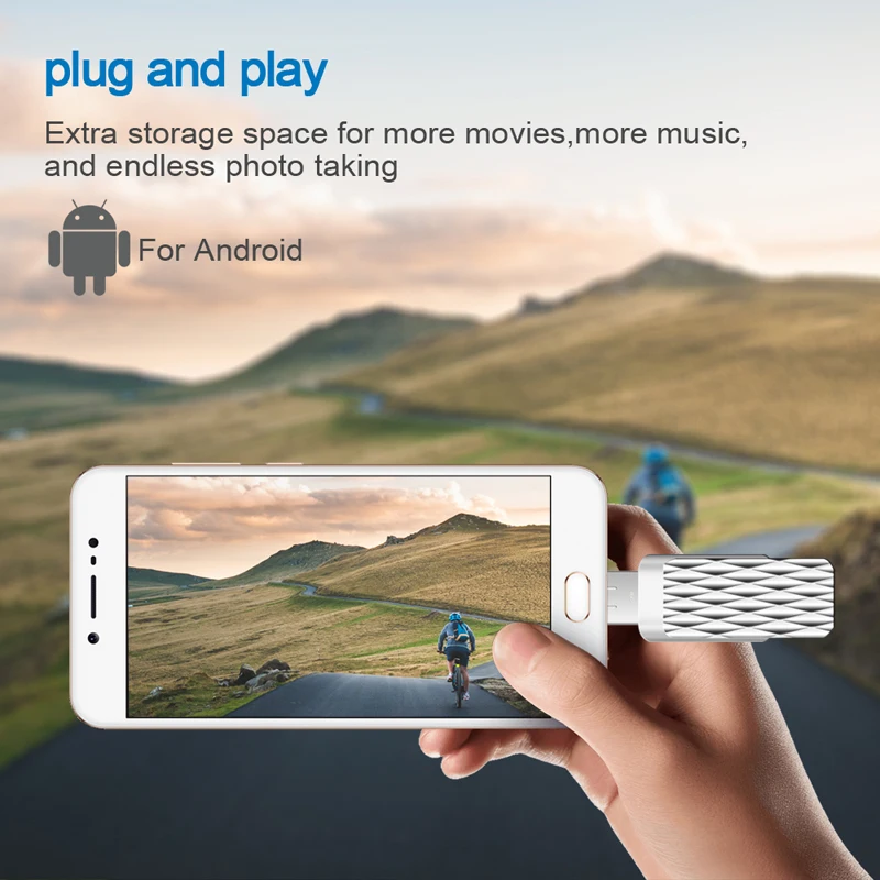 Suntrsi OTG USB флэш накопитель для iphone 7/7 plus/6/5/Android металла pendrive 16 ГБ 32 usb stick реальная