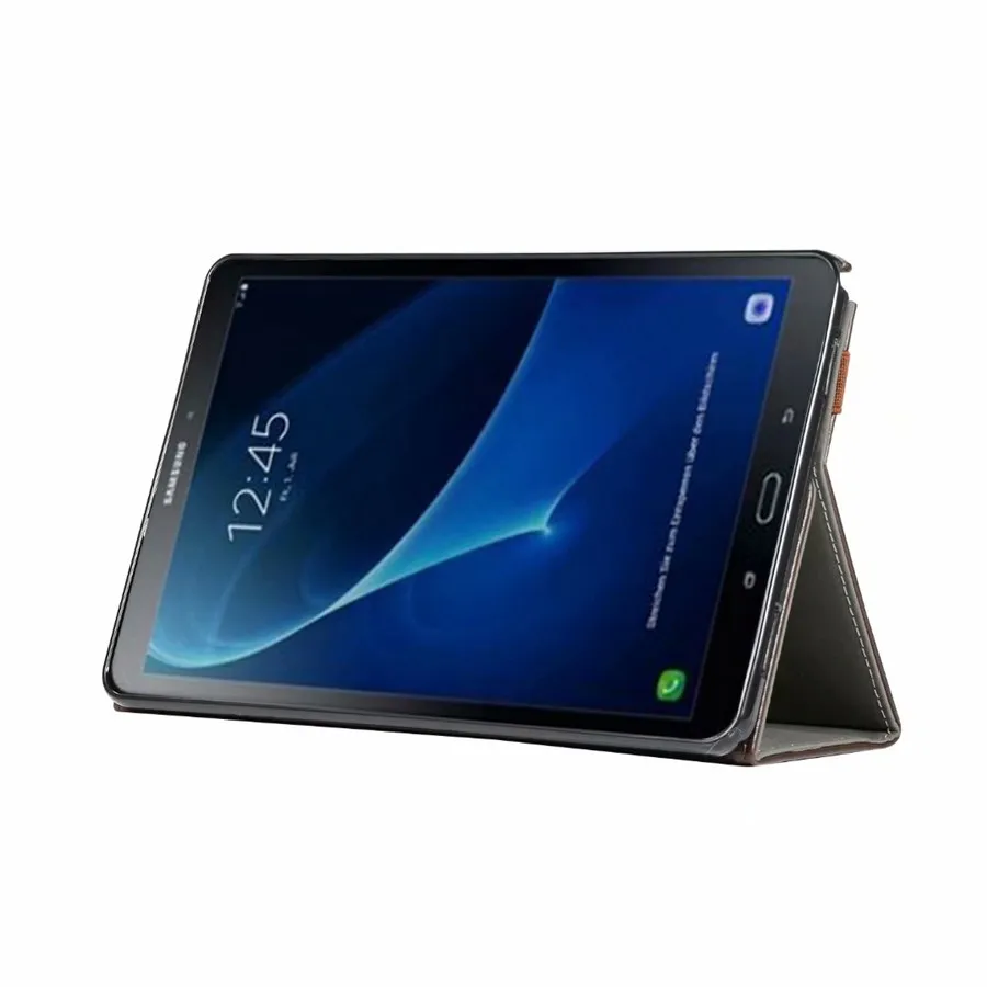 Премиум чехол для samsung Galaxy Tab A 10,1 P580(с S pen) Smart Cover Чехол Funda для samsung P585 ручной держатель с подставкой