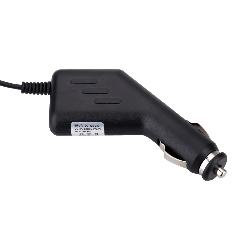 KKmoon 12 В/5 В автомобильный GPS DVR зарядные устройства Mini USB адаптеры питания для