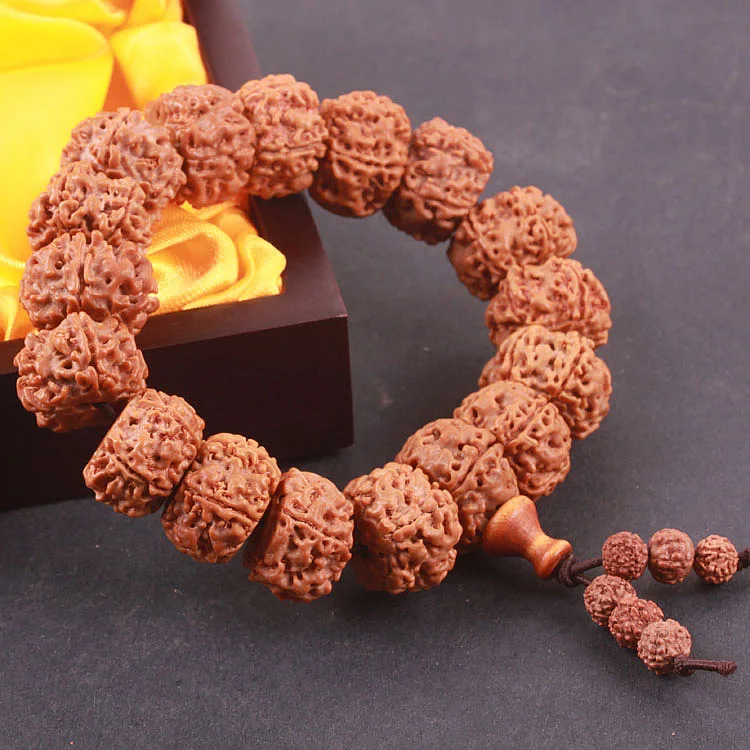 The enrichment of red meat Nepal five Vajra Bodhi Beads Bracelet hand flap sub string 20 Wenwan beads wholesale agent | Украшения и