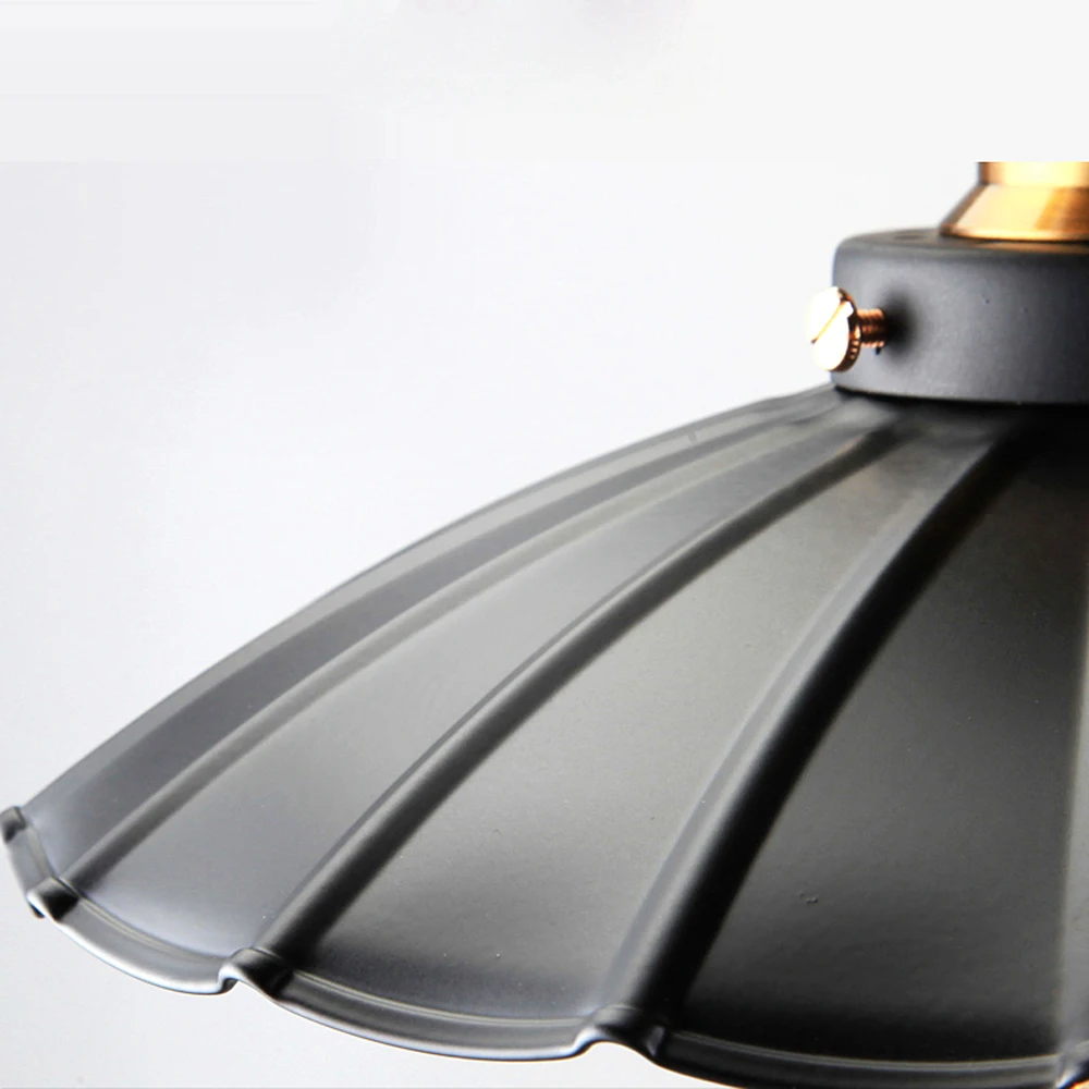 Бронзовые винтажные потолочные светильники черная Светодиодная потолочная