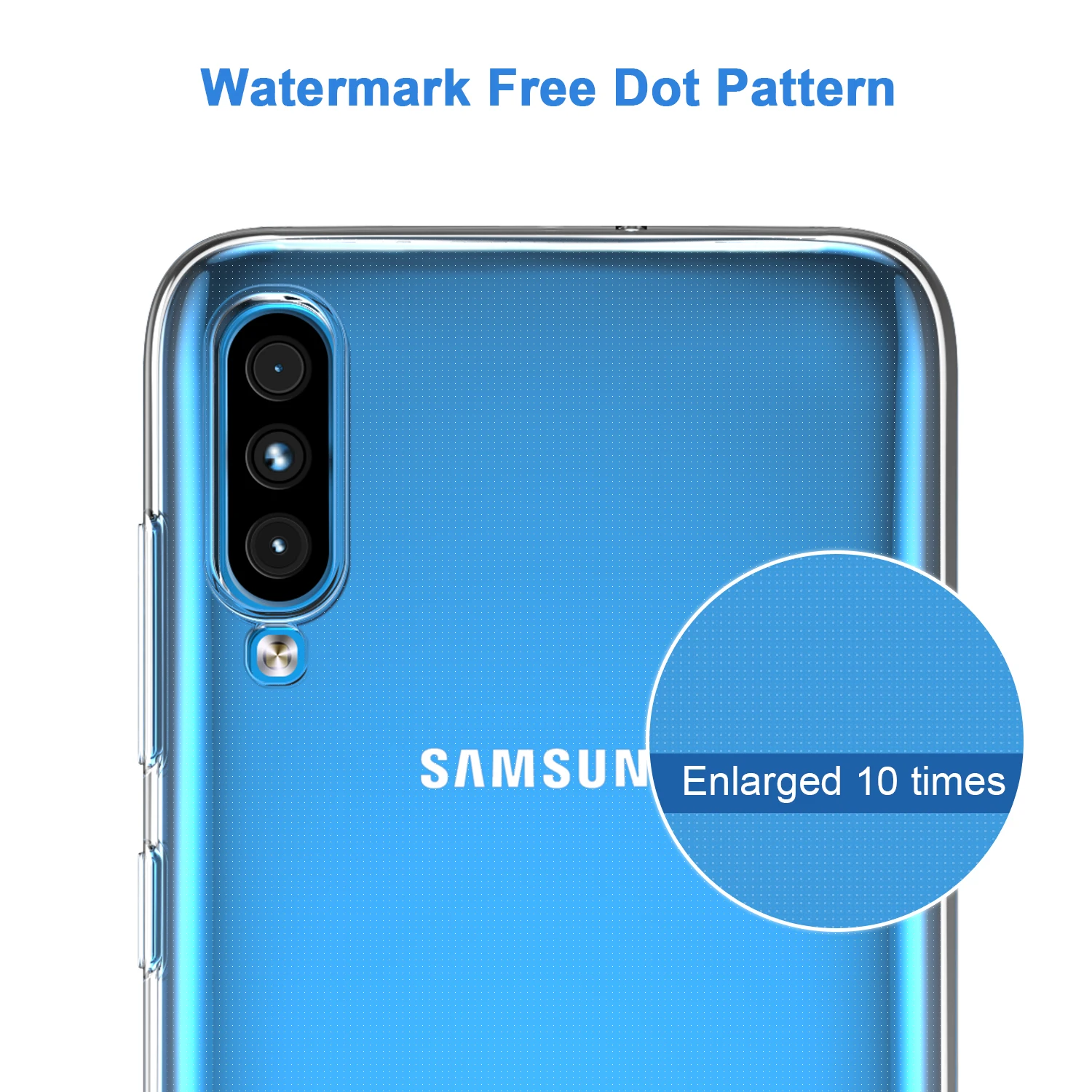 Высокий прозрачный ТПУ чехол для телефона Samsung Galaxy A70 A50 A40 A10 A8 2018 противоударный