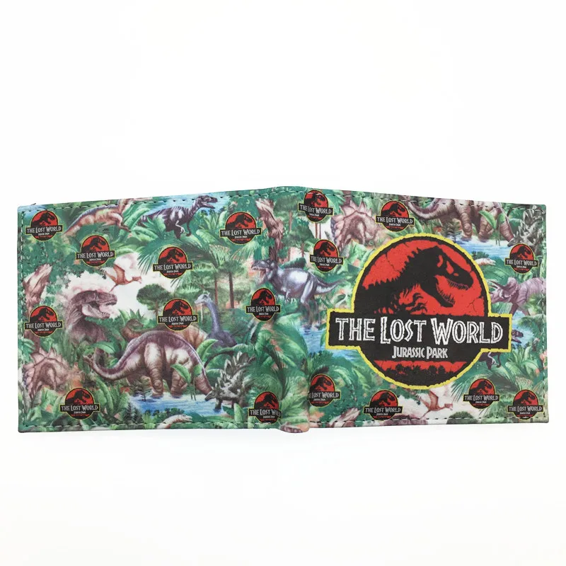 Аниме Бумажник THE LOST WORLD JURASSIC PARK кошельки для молодых долларов цена