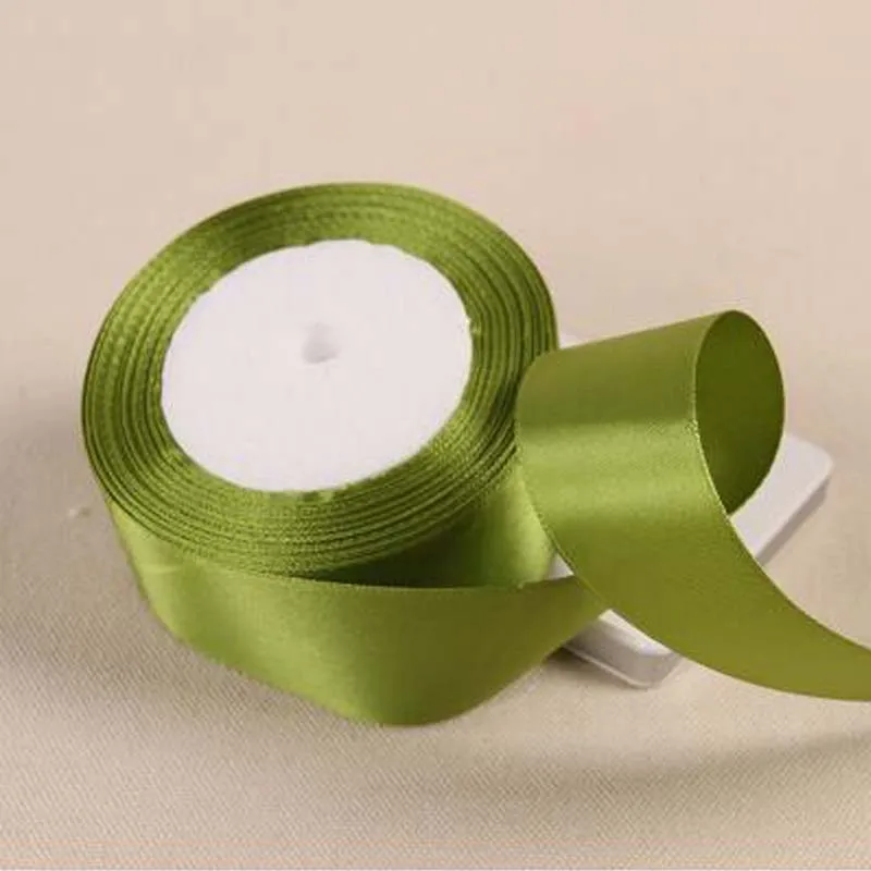 25 ярдов/рулон шелковая атласная лента 6 50 мм|25 yard|satin ribbon weddingsilk satin |