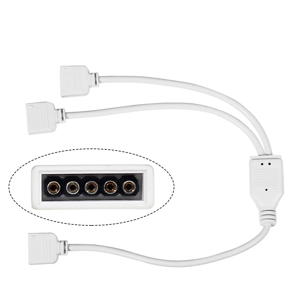 1 шт. 4PIN 5PIN к 2 /3 сплиттер разъем RGB RGBW Светодиодная лента Женский Удлинительный