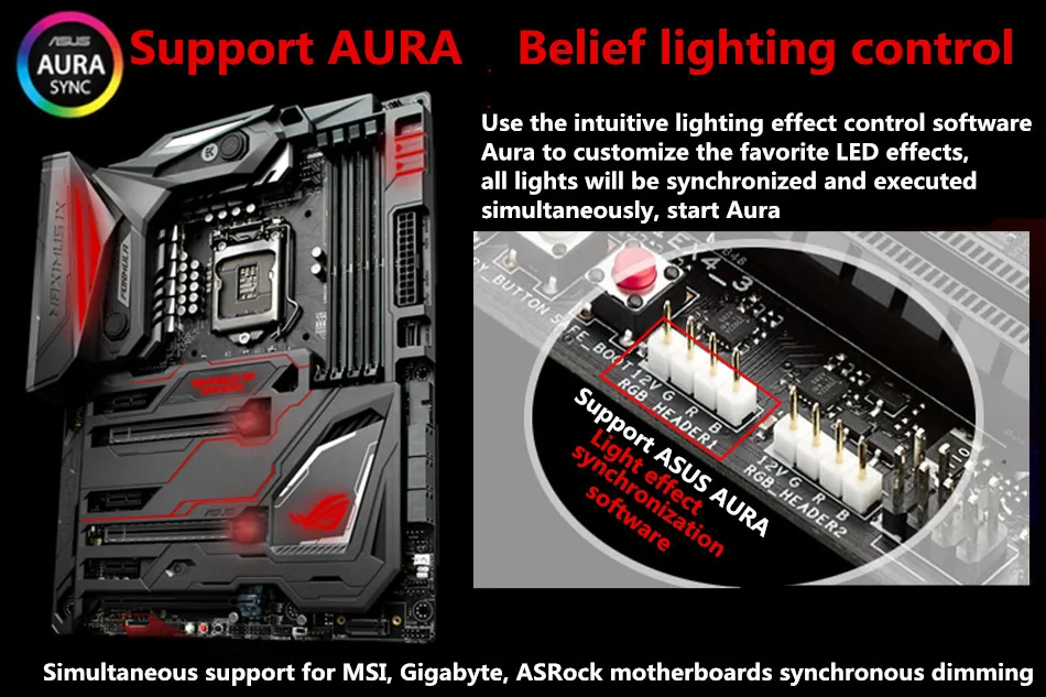 Акриловый GPU кронштейн RGB с подсветкой графическая карта шасси вера лампа вертикальная Подгонянная поддержка ASUS AURA Мульти Стиль