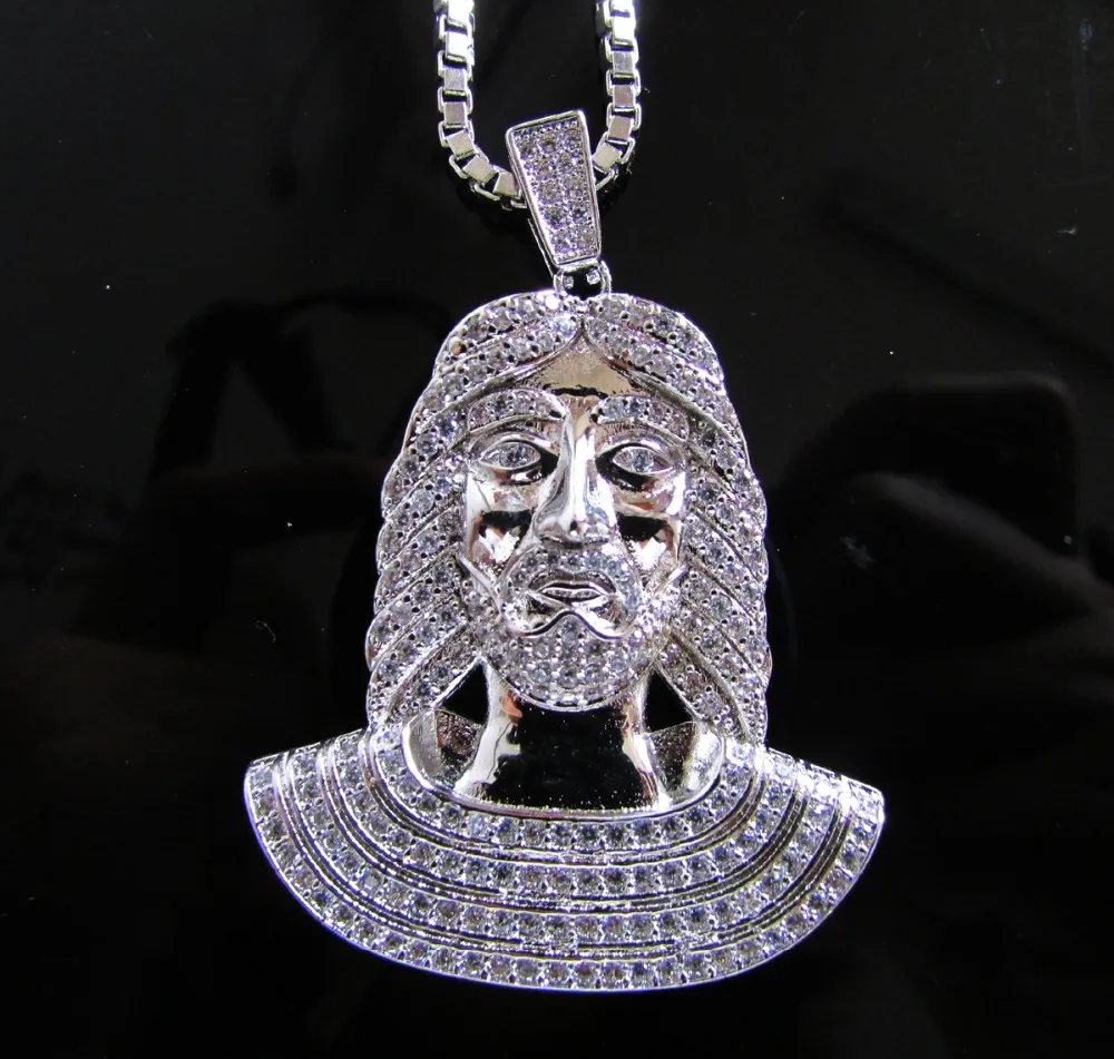 Золотое и белое позолота с PVD Модные мужские ювелирные изделия мужское ожерелье