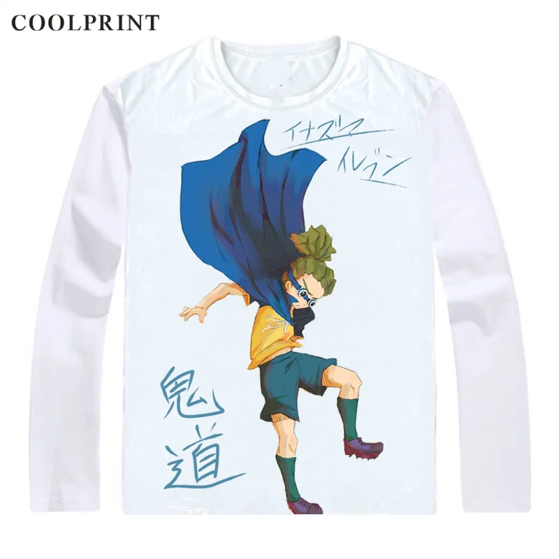 Футболка Coolprint Kidou Yuuto футболка Inazuma Raimon Eleven Legend Japan Повседневная Винтажная с