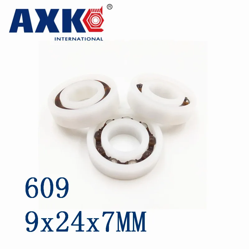 Фото Axk 609 Pom (10 шт.) пластиковые подшипники 9x24x7 мм стеклянные шарики 9*24*7 Строительство Axk 609 Pom (10 шт.) пластиковые подшипники 9x24x7 мм стеклянные шарики 9*24*7 Строительство