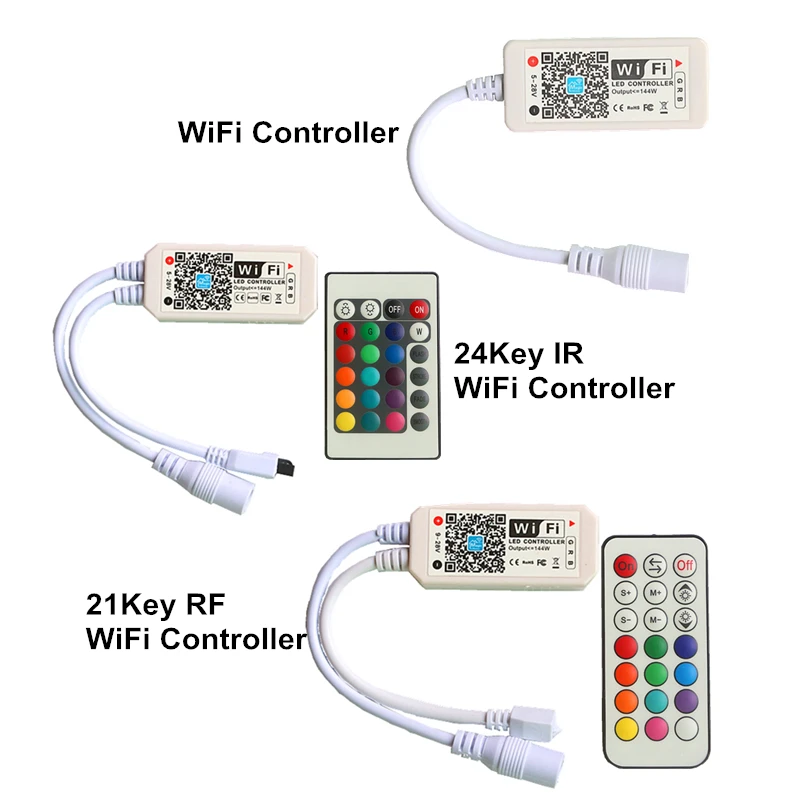 1 комплект беспроводного Wi Fi управления ТВ фоновая Светодиодная лента 5 в USB ПК