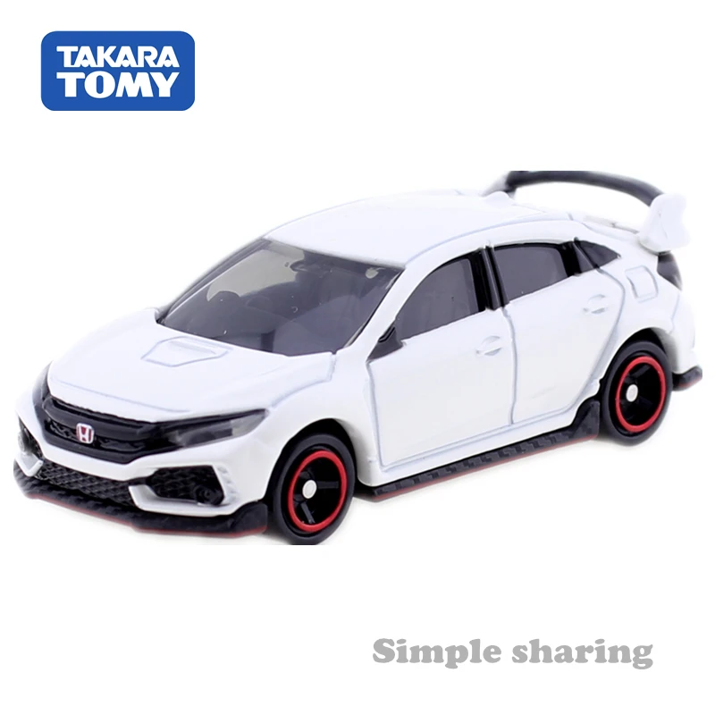 Takara Tomy Tomica № 58 Honda Civic Тип R модель комплект 1:64 Литые Автомобильные формы Pop
