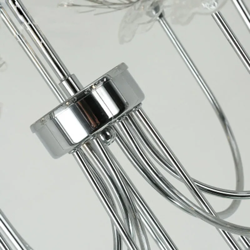 Простая Современная хрустальная люстра для гостиной Скандинавское искусство