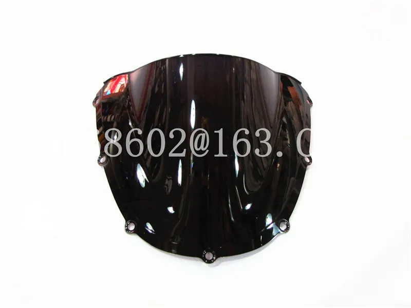 Ветровое стекло для Honda CBR 900 RR 954 2002 2003 черное с двойным пузырьком CBR954 CBR900 CBR900RR CBR954RR