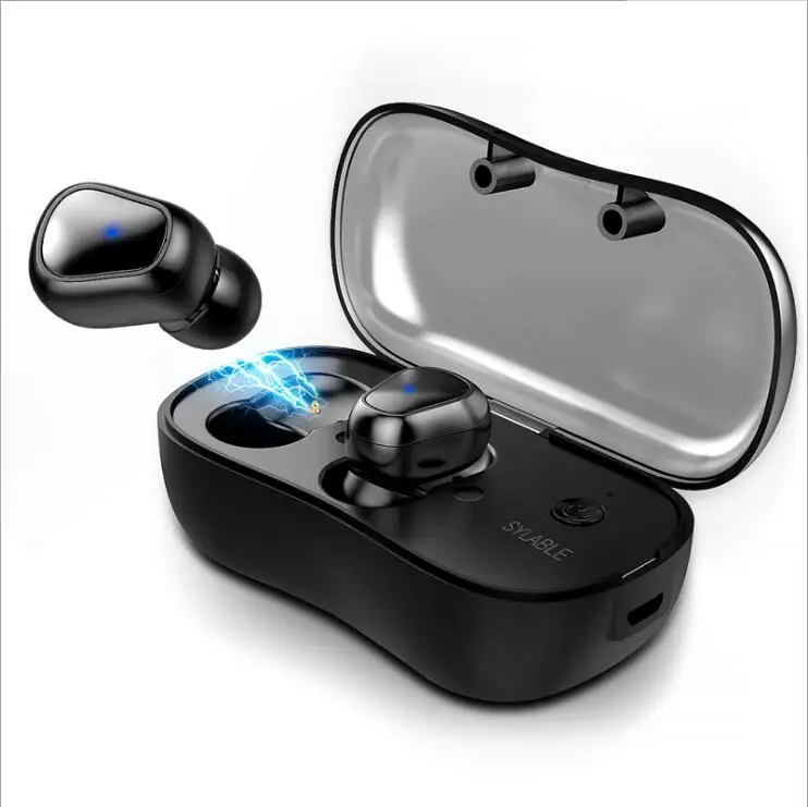 2019 Новинка D900P Bluetooth V5.0 TWS наушники настоящие беспроводные стерео