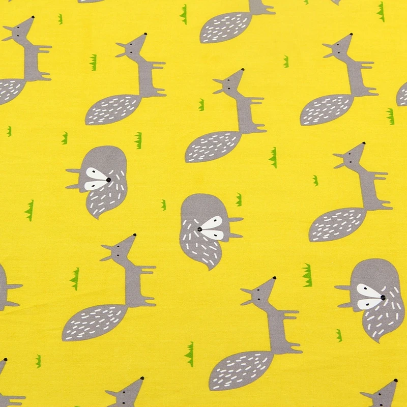 Fox Series Patchwork Cotton Fabric Fat Quarter Bundles Textile Sewing For Baby Cloth 40*50cm 6pcs/lot | Дом и сад