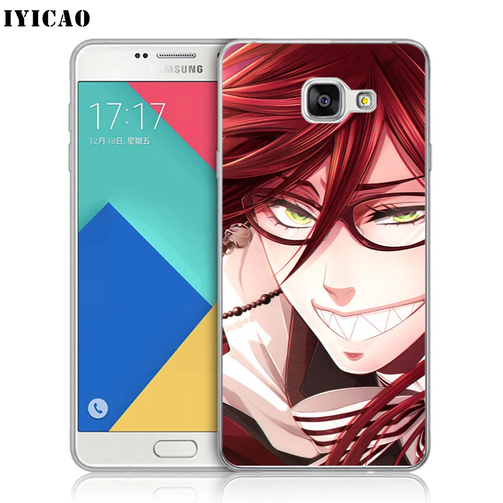 IYICAO Черный Дворецкий Мягкий силиконовый чехол для телефона Samsung A10 A30 A40 A50 A70 M10 M20 M30