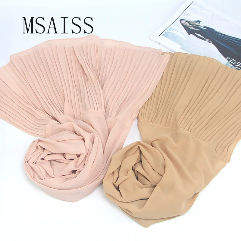

24 Colors Muslim Shawls Viscose Scarf Women Chiffon Hijab Long Solid Shawl Cashmere Head Scarf Foulard Femme