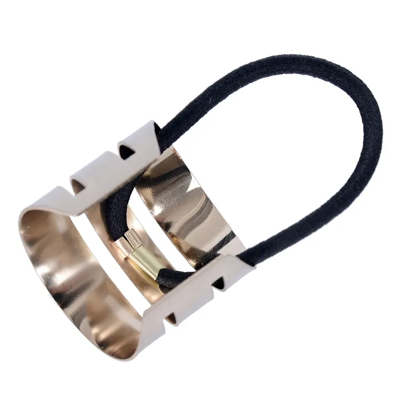 Резинка для волос Imixlot металлическая Полукруглая геометрической формы