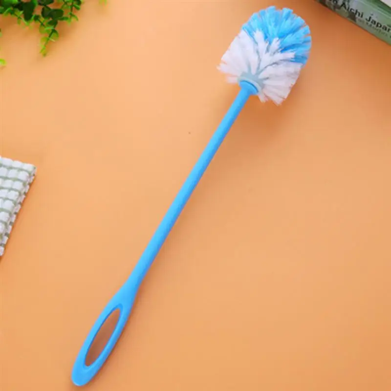 3 шт. прочная щетка для унитаза с пластиковой ручкой чистки ванной комнаты