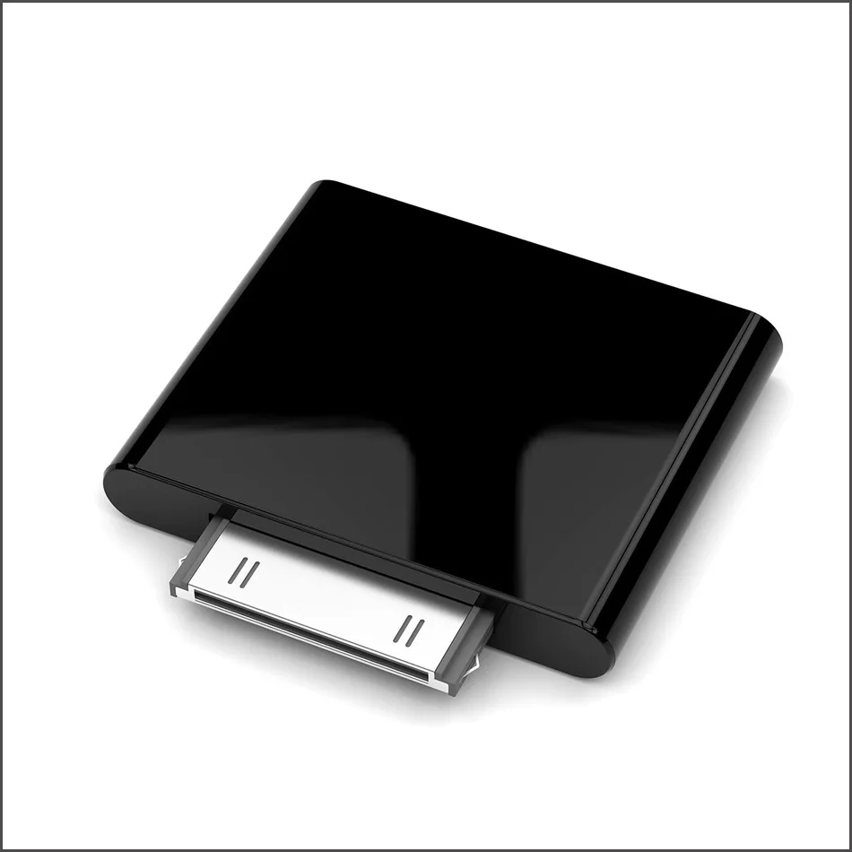 30pin беспроводной bluetooth передатчик стерео для ipod аудио адаптер подключается к iPod