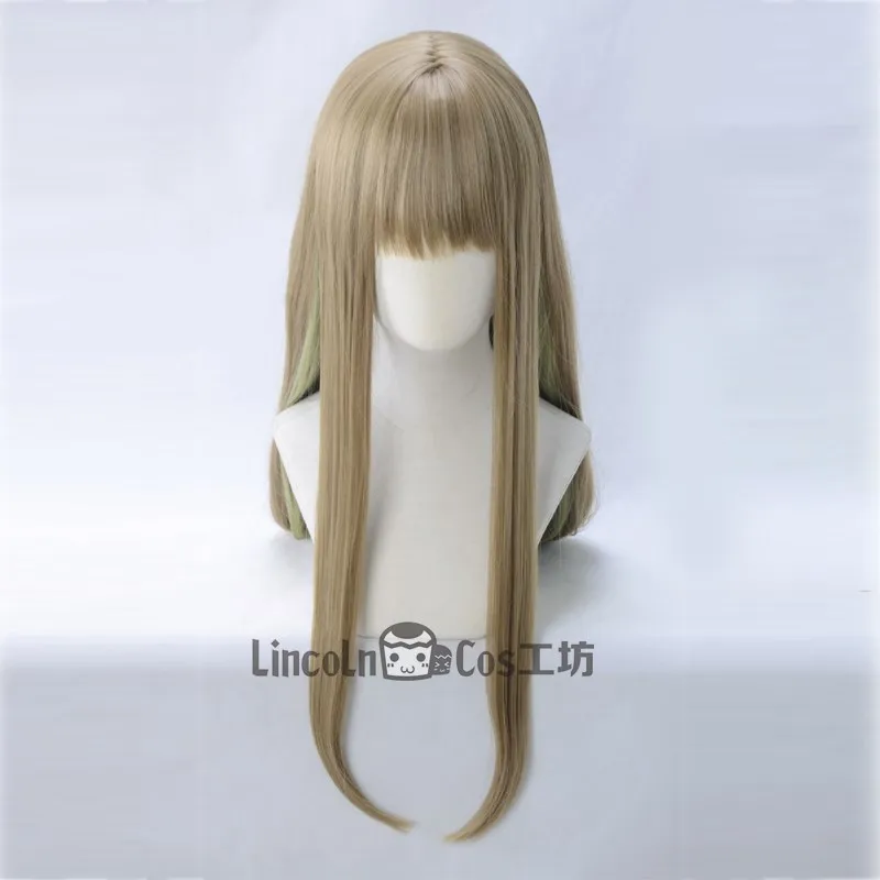 Biamoxer SINoALICE Hansel Gretel длинные прямые градиентные смешанные цвета Косплей парики
