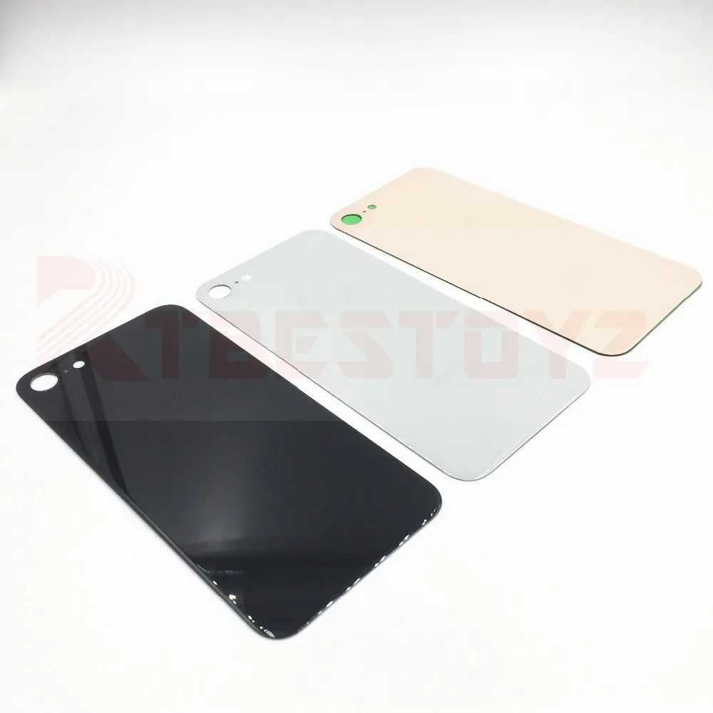 10 шт. лучшее качество Замена заднего стекла для iPhone 8 8G/8 Plus P Plus/X крышка батареи