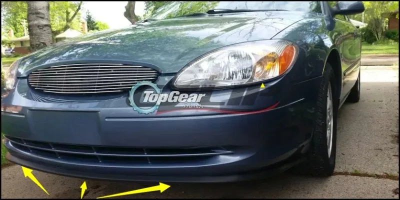 Бампер для губ отражающая Средства ухода за губами для Ford Falcon Fairmont FTE te50 TS50 передний спойлер юбка для автомобиля просмотреть настройки/Средства ухода за кожей комплект/полосы