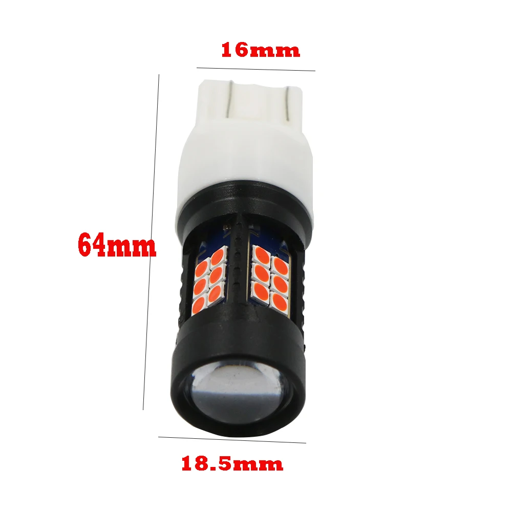 YSY 100 шт. BA15S 1157 P21/5 Вт BAY15D T20 W21/5 7440 3030 светодиодный тормозной светильник для