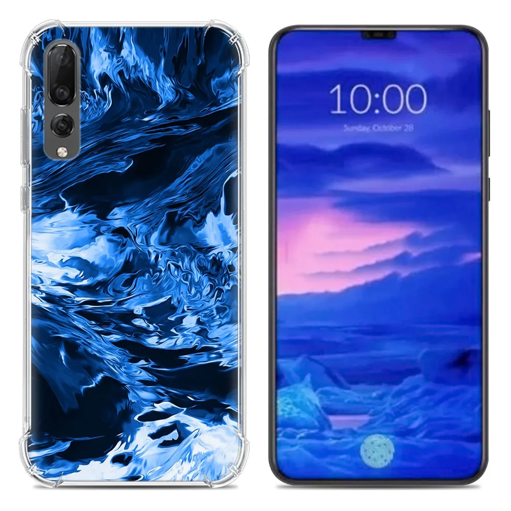 Huawei P30 Case 6.3inch Soft Silicone Luxury Cartoon Design Back For Phone Cover Bag Cases |
