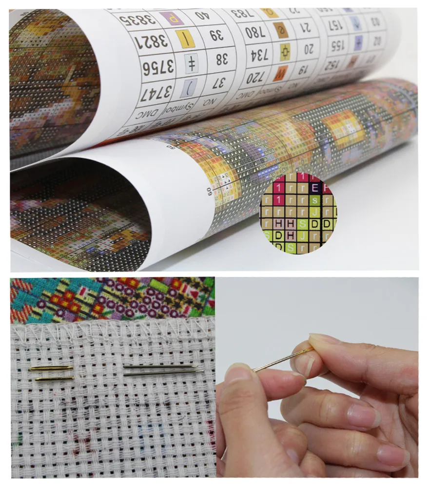 Рукоделие вышивка крестиком DIY DMC животные наборы для вышивки в комплекте 9ct 11ct