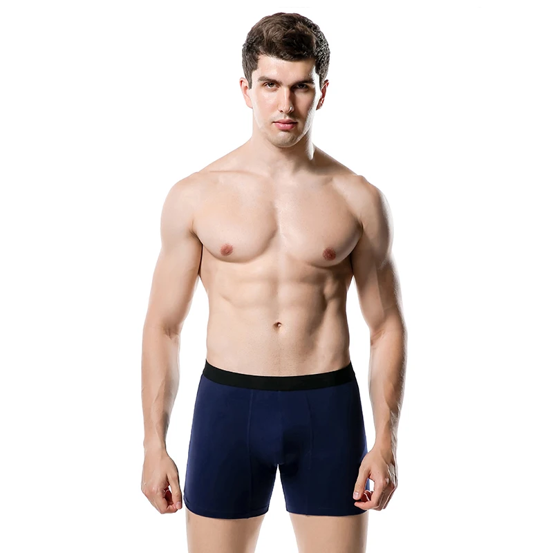 4 шт./партия мужские хлопковые трусы-боксеры | Мужская одежда