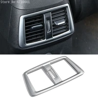 abs chrome armrest rear air conditioning outlet frame cover trim 1pc for bmw 218i gran tourer f46 2015 2017