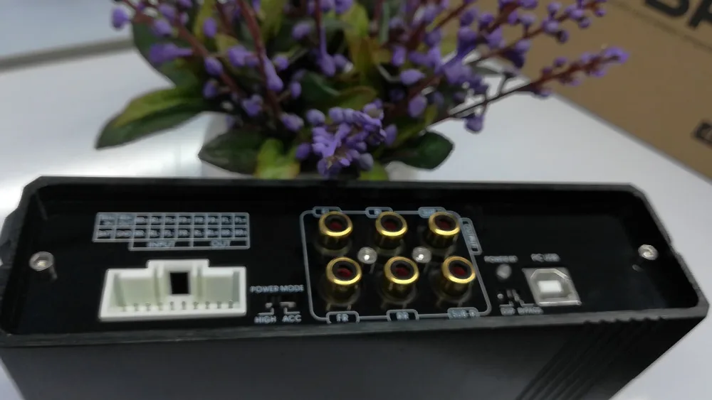 Автомобильный цифровой звуковой процессор аудио DSP with15 Band сравните с 4 входами 6