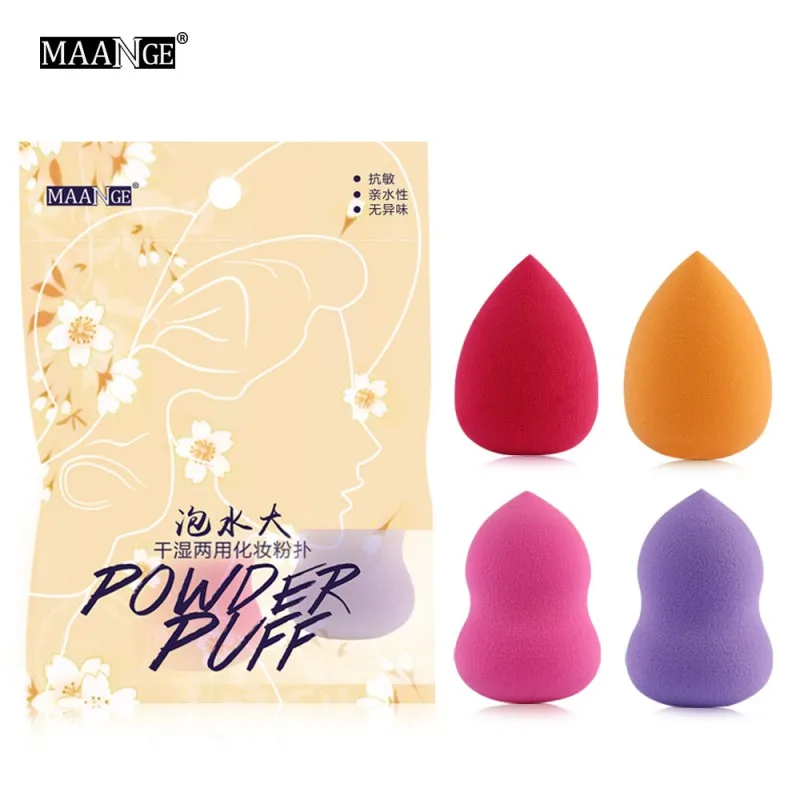 1 6 шт. макияж Спонжик для нанесения основы макияжа Косметика Красота Макияж