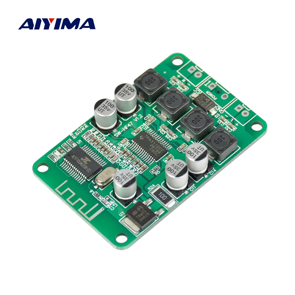 AIYIMA 2x15 Вт TPA3110 Bluetooth усилитель аудио плата стереозвук мощности плата|Усилители