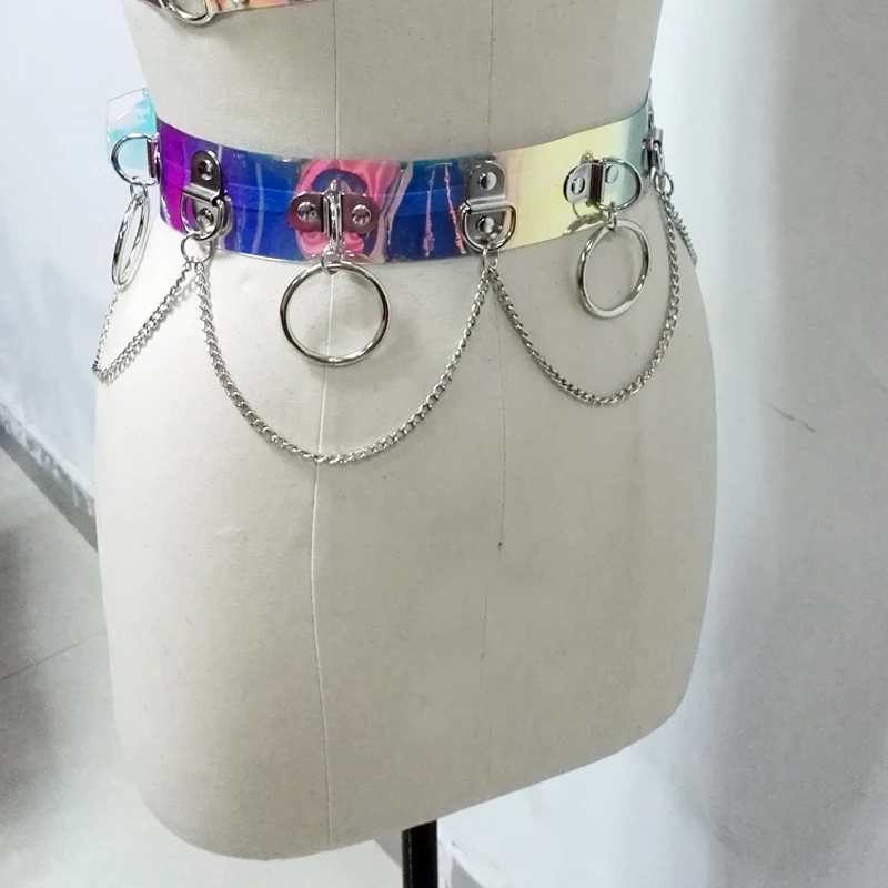 Голографический ремень унисекс 100% ручная работа для мужчин и женщин на талию