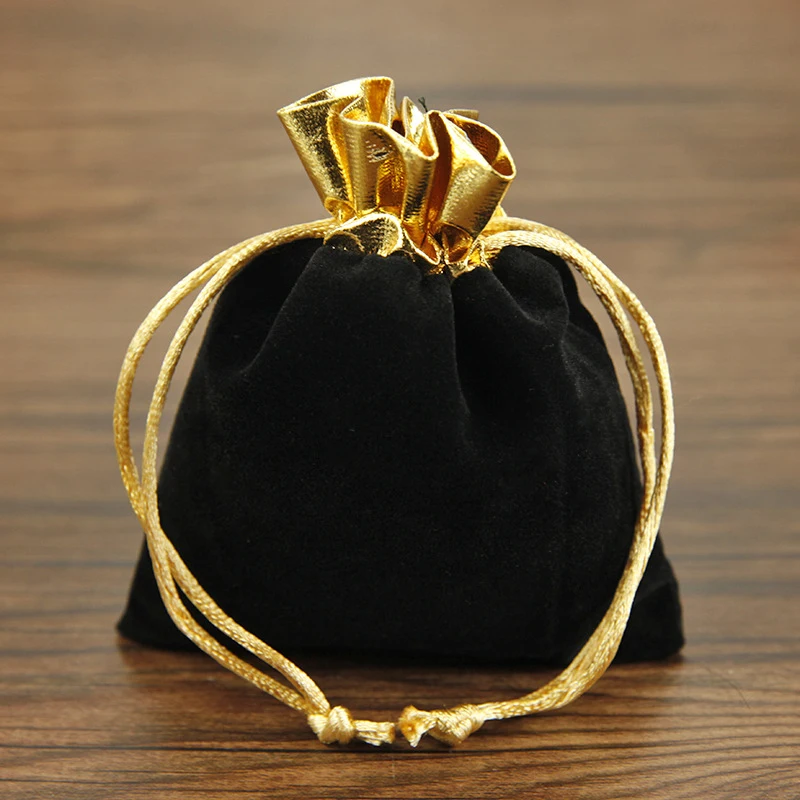 2 шт. бархатная сумка для костей 7*8 см упаковка ювелирных изделий сумки на шнурке
