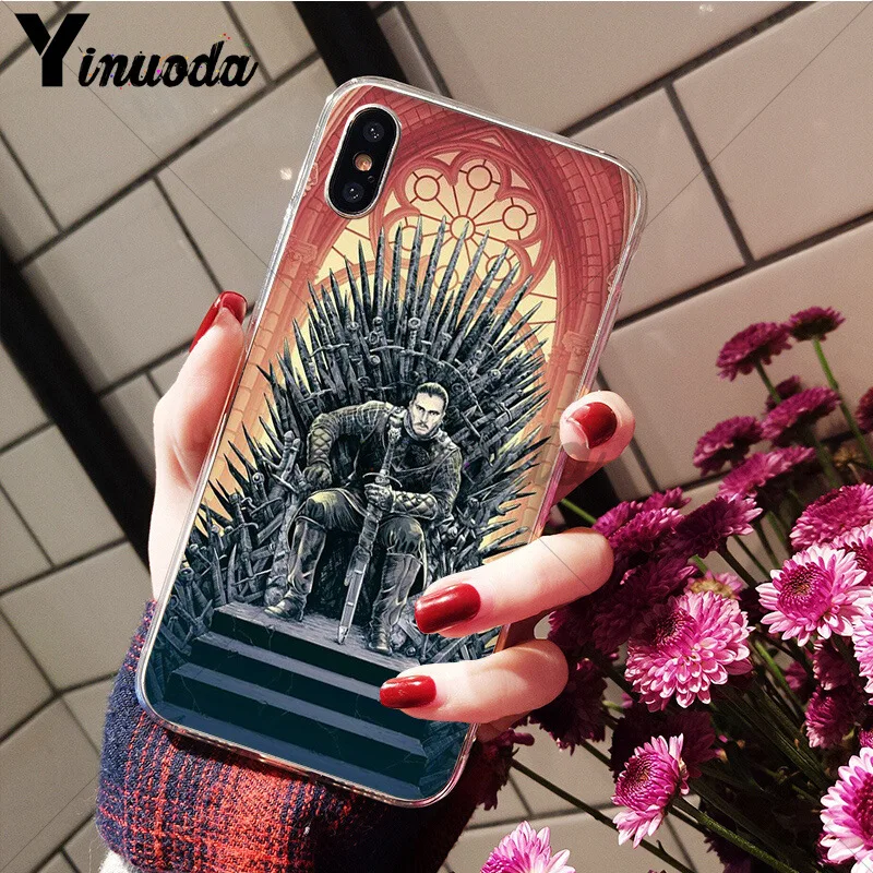 11pro MAX TheGame of Thrones House Stark Роскошный Уникальный Дизайн чехол для телефона iPhone X XS 6 6S 7