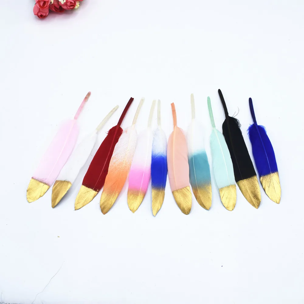 Новые 20 красивых утиных перьев 10-16 см/4-6 дюймов DIY ювелирные украшения декоративные аксессуары