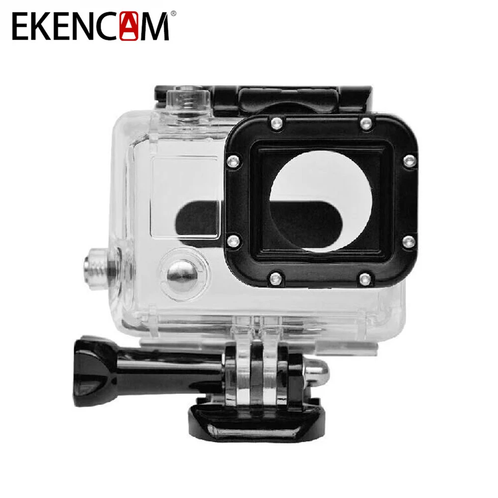 

EKENCAM 40M Diving Waterproof Case for Gopro Hero 3 Black Edition Camera For Go pro Hero 3 Silver Action Camera Accessories