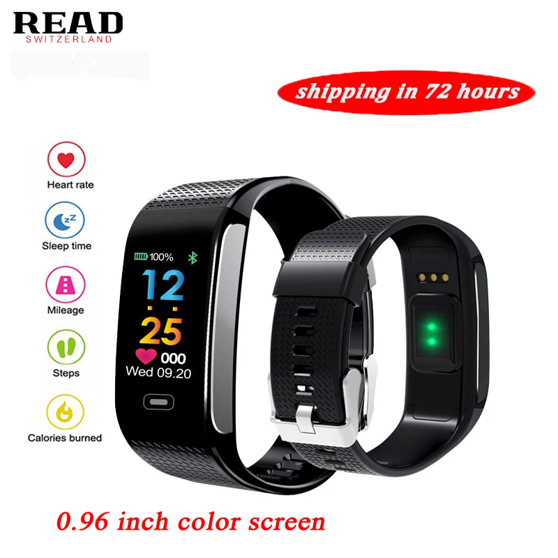 2018 оригинальные узнать R18 умный Браслет сердечного ритма артериального давления