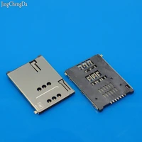 jcd new sim memory card holder 61 7p adapterconnector for phone tablet pc smt self push
