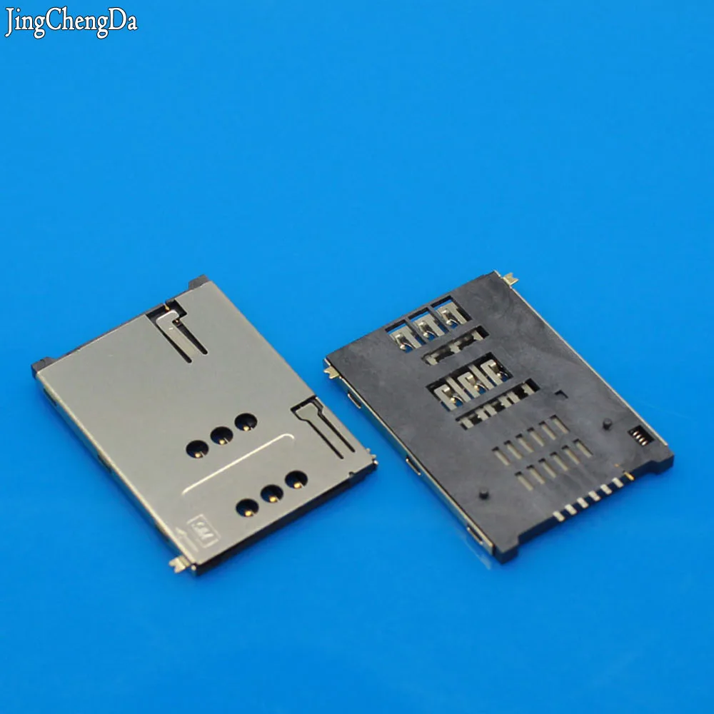 JCD новая SIM Память Держатель для карт 6 + 1 7P адаптер/соединитель телефона планшета