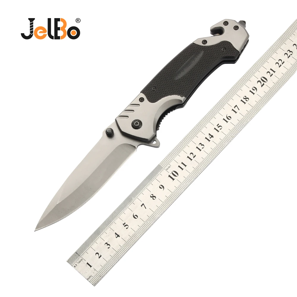 JelBo Мини Портативный нож для выживания на открытом воздухе утолщенное лезвие