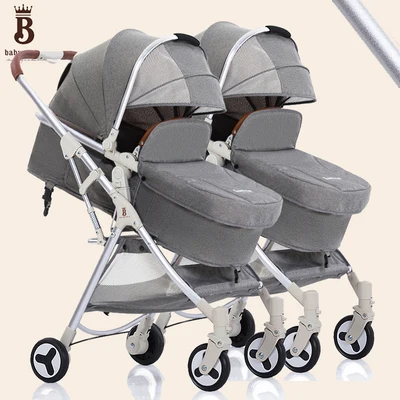 Bugaboo брендовая коляска для осла высокая видимость двойная легко складывается и